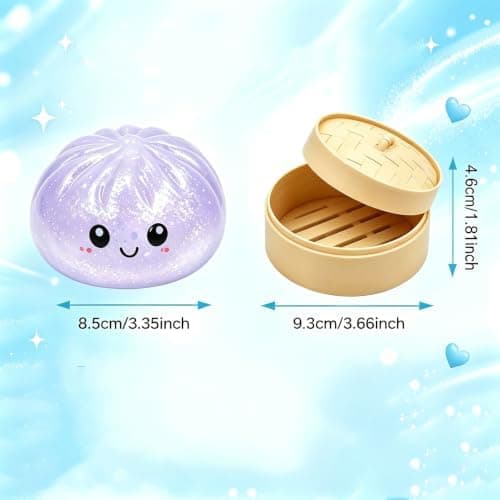 Regnbågsglitter Långsamt Resande Squishy Klämleksak, Stress- och Ångestlindrande Sensorisk Fidgetleksak (BB)