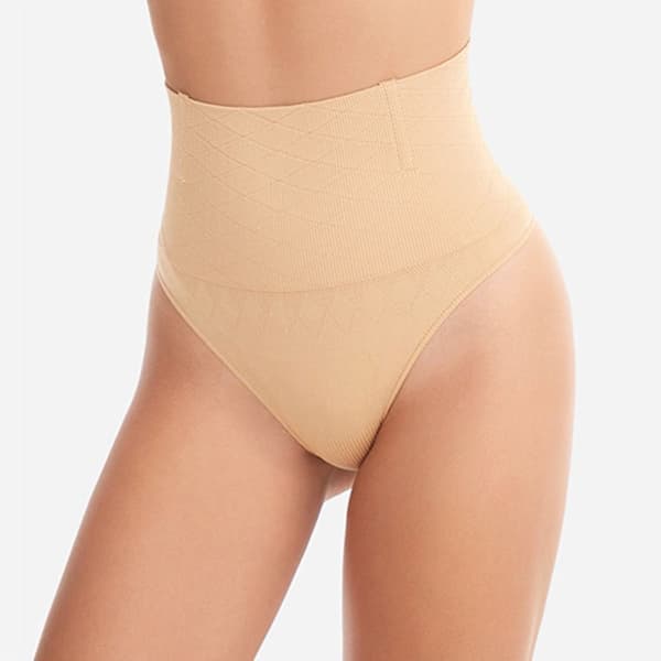 Seksikkäät saumattomat stringit naisille MUSTA S Musta S black S