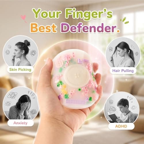 Picky Pad Hudpilning DIY Håndværkssæt til Angstdæmpning, 2 Stk DIY Blomst Peony&lily