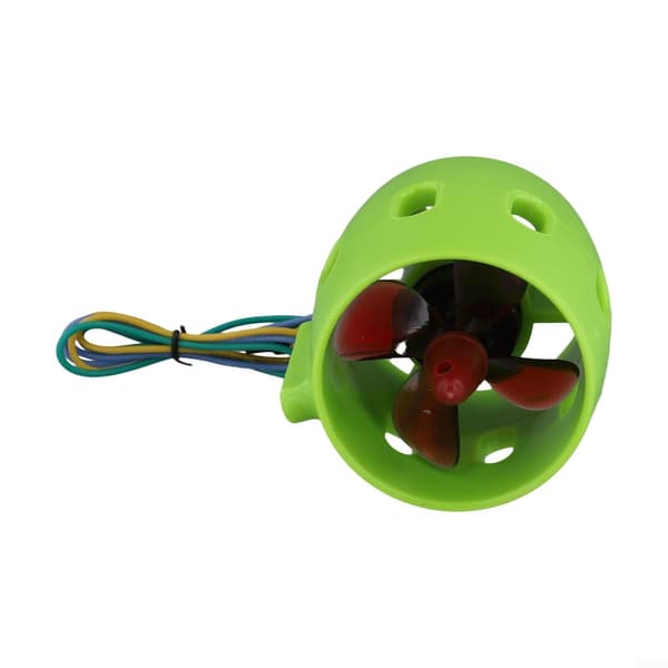 12V-24V Undervanns Thruster Motor 4-blads Propell (mot klokken) Counterclockwise