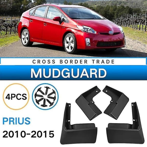 Stænklapper til Prius 2010-2015 Skærme Stænkskærme Stænkskærmscovers