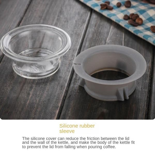 Handbryggd kaffekanna i glas 600ML 600ml 600ml