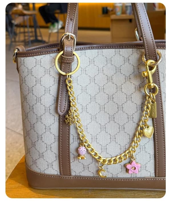 Väskberlock, söta handväskberlocker, väsktillbehörsberlocker, väskkedjor, handväskberlocker Rat C Chain-GOLO