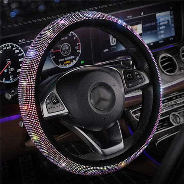 Krystall Rhinestone Diamant Rattdeksel Universal
