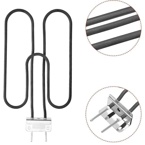 Grillvarmer til Weber Elgrill 66631 / 65621 Varmeelement (230v 2200w) Q140 / Q1400 Eu(CA)