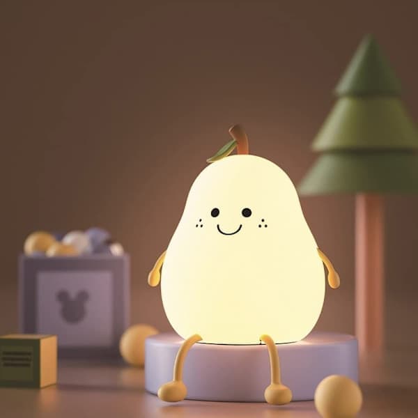 LED nattlampe for barn, oppladbar babylampe