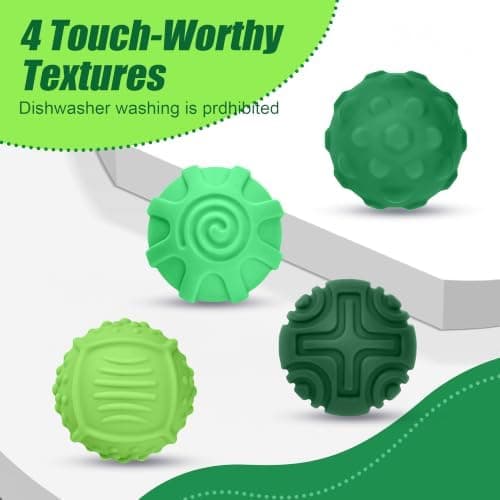 Silikon Fidget Leksaker Presenter för Vuxna Tonåringar 4PCS Magnetiska Bollar Stressleksaker