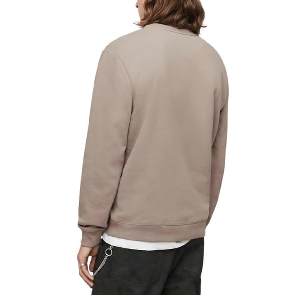 All Saints Reven Herre Sweatshirts Afslappet Pullover Vinter Jumper Beige 2XL