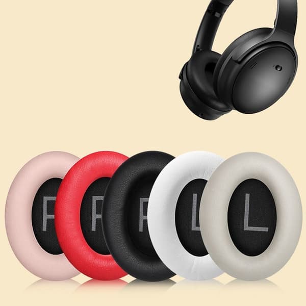 Bose QC45 -kuulokkeiden korvatyynyt, musta Black