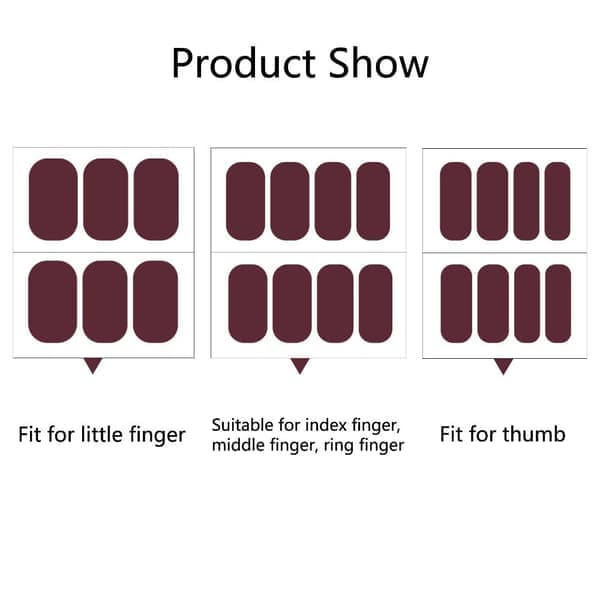 Full Nail Wrapped Nail Stickers 02 02 2 2
