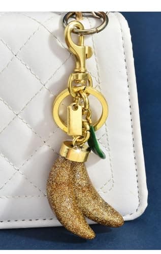 Väskberlocker för handväskor - Söt handväskkedjeberlock - Väskaccessoarer Berlocker för kvinnor Banana