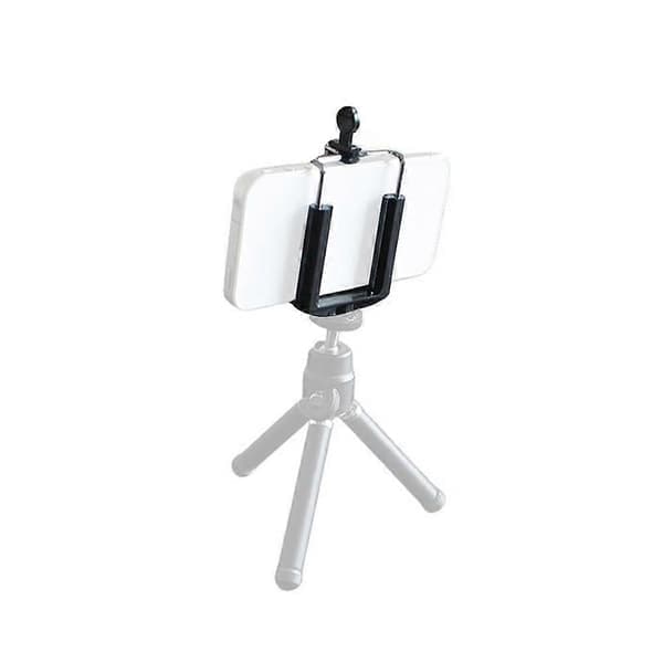 Universal Tripod Mount Holder Adapter Mobiltelefon U-klemme Skruemontering H1D1