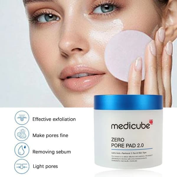 MEDICUBE Zero Pore Pad 2.0 70 tyynyä K - Beautyp