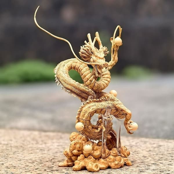 Dragon Ball-figur PVC-figurdukke, tre wood