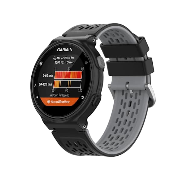 Urrem Garmin Forerunner 220/230/235/630/620/735XT, Approach S20/S5/S6 Sort Sort Black