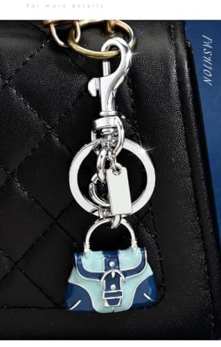 Väskberlocker för handväskor - Söt handväskkedjeberlock - Väskaccessoarer Berlocker för kvinnor Handbag-silver