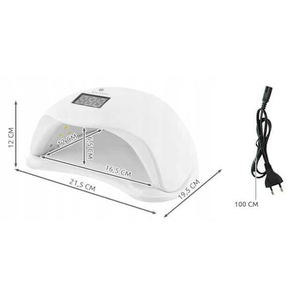 UV-lampa för gelnagellack 48W med rörelsesensor