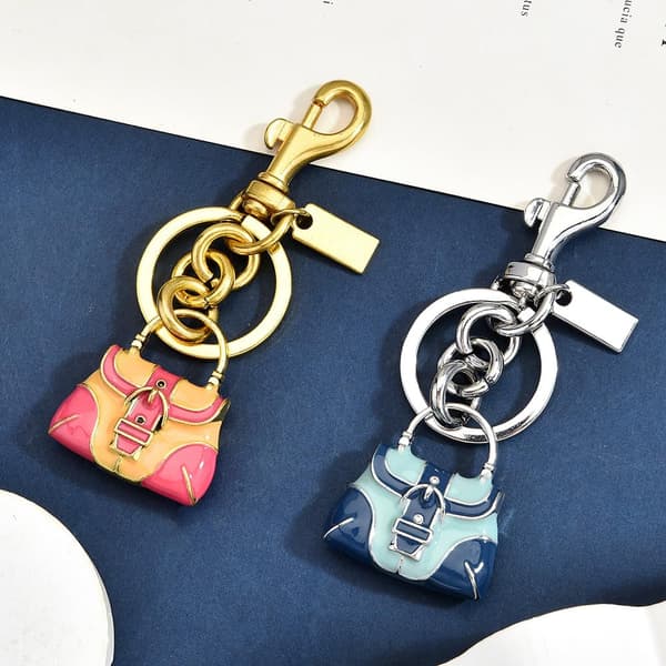 Väskberlocker för handväskor - Söt handväskkedjeberlock - Väskaccessoarer Berlocker för kvinnor Handbag-silver