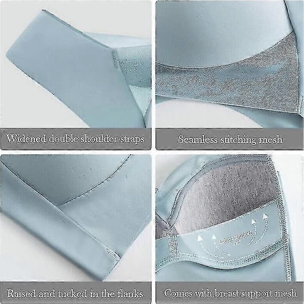 Wmbra Holdningskorrigerende BH light blue L