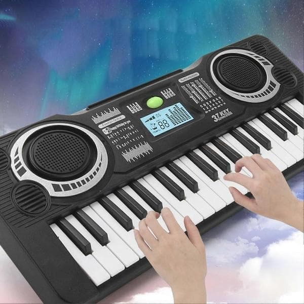 37-tangenters keyboardpiano bärbart elektroniskt pianokeyboard för barn typ 2