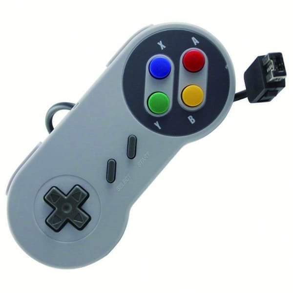 Kompatibel kablet controller kompatibel med ny Super Nintendo Nes/snes Classic Edition Mini 2021, klassisk spilcontroller