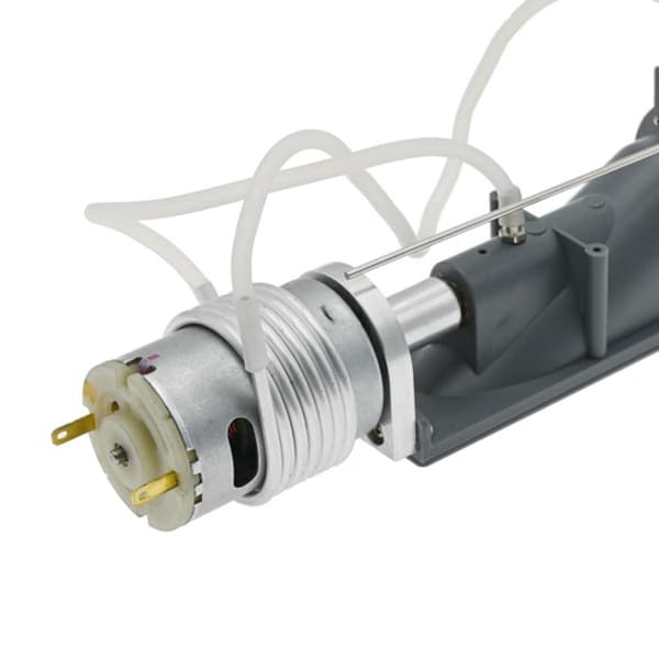 RC Båt Jetpump Borstlös Thruster Tillbehör Propellerrör Modellbåt Gummirör Spraykomponent Utbytbar Lämplig för RC Modell, Grå Gray