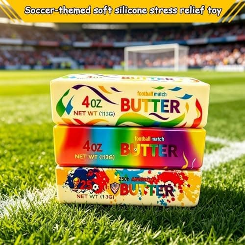 Smör Squishy, Klämleksaker, Squishy Smör, Realistisk Smörsticka Mjuka Klämleksaker (Smör-3PCS) Butter-3pcs