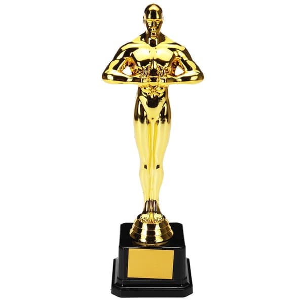 Oscar-trofépriser Liten gullstatue 21CM 21cm 21cm