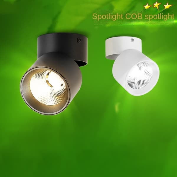Spot LED Spots Lampe SORT 7W KOLDT LYS 7W KOLDT LYS Sort black 7W Cold Light-7W Cold Light