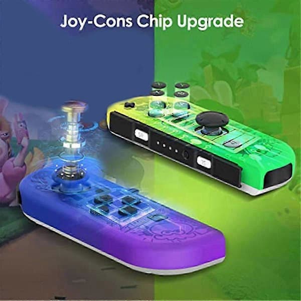2025 Ny Controller til Nintendo Switch, Trådløs Controller med Dobbelt Vibration, Vække-/Skærmbillede-/Bevægelseskontrol