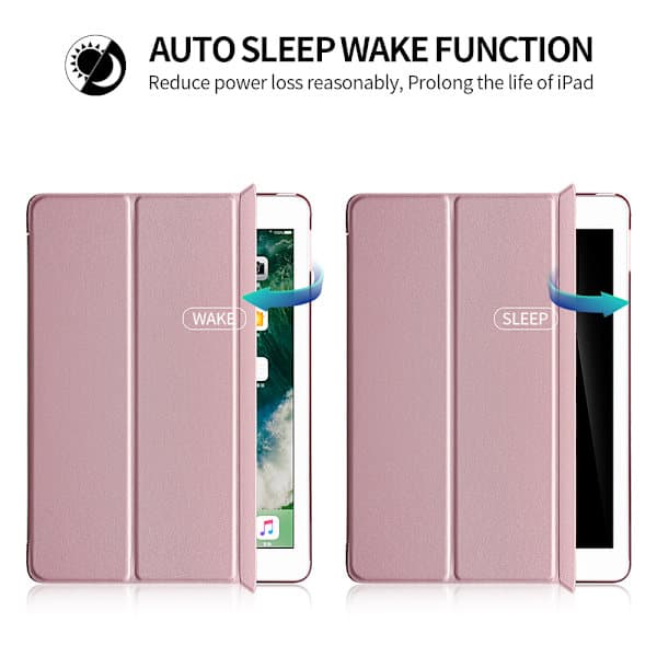 iPad Pro 9.7 2017 Smart Cover -kotelo ruusukulta
