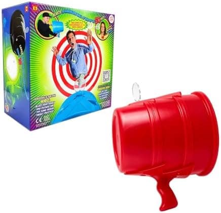 Luftkanon Håndholdt Bullseye Luftblæser Legetøj til Voksne Red