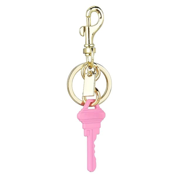 Väskberlock, söta handväskberlocker, väsktillbehörsberlocker, väskkedjor, handväskberlocker Pink Key