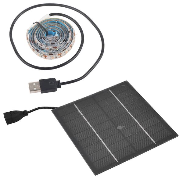 Solcellsdriven växtlampa LED-list 5W Högt ljusflöde Främjar tillväxt 1 meter