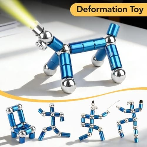 LARAH Stressavlastande Fidget Penna, Julklappar för Män och Tonåringar (Blå) Blue