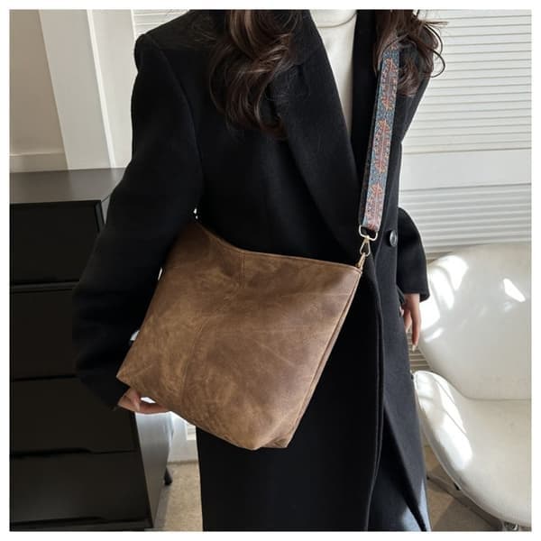 Skuldertaske Crossbody-taske, Sort black