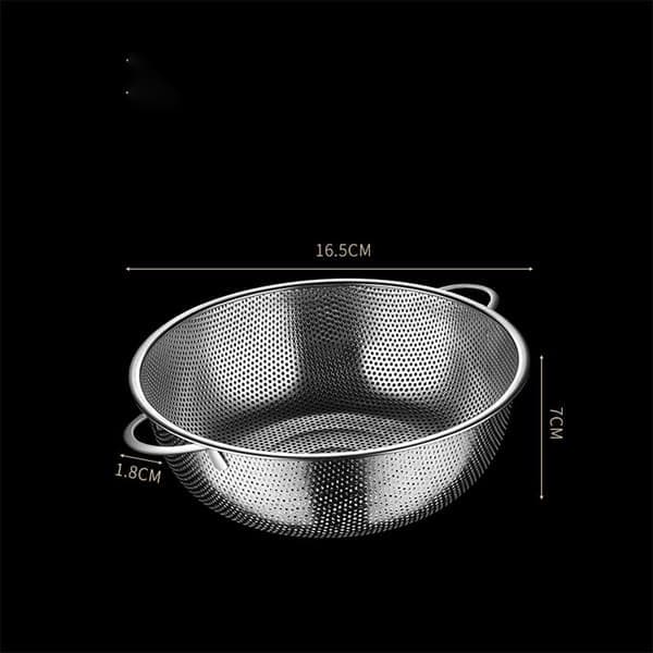 Korg med finmaskigt nät, silver 19,5 cm, 1 st Single Sing 19.5cmSingle Sing