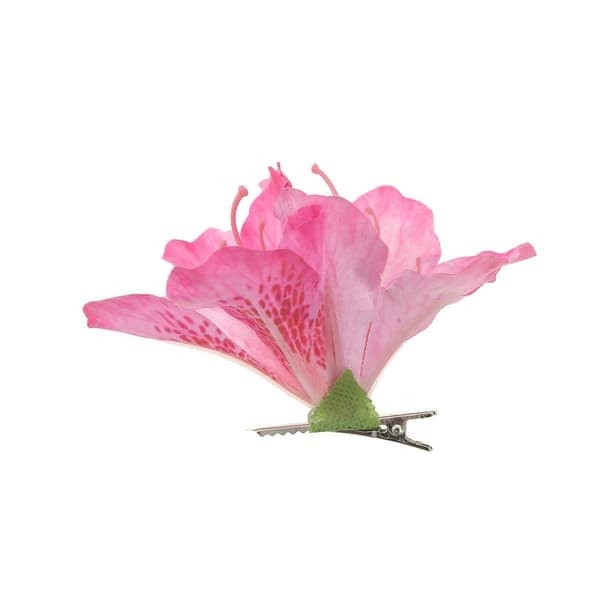 4 st konstgjorda blommor hårklämma bohemisk blomhårnål