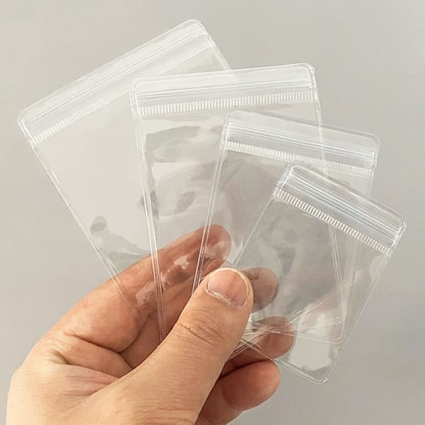 100 stk. selvforseglende lynlåsposer 100 STK 5X7CM 5X7CM 100pcs 5x7cm 100pcs 5x7cm