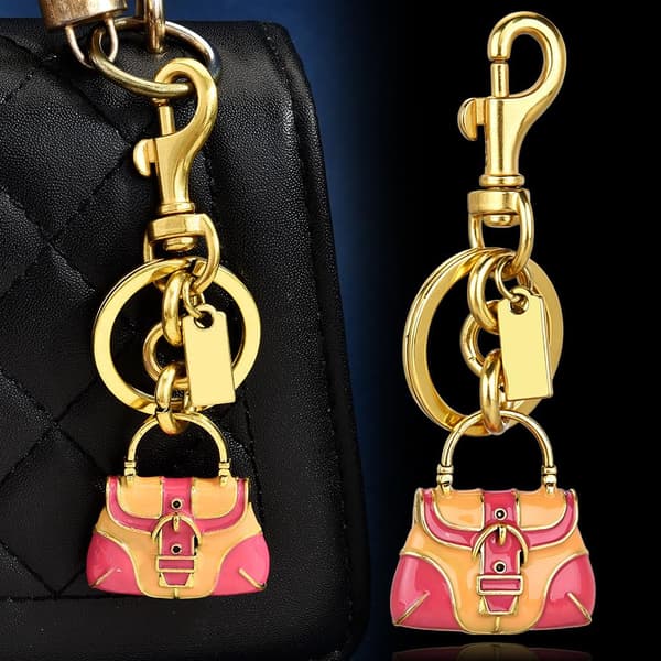 Väskberlocker för handväskor - Söt handväskkedjeberlock - Väskaccessoarer Berlocker för kvinnor Handbag-gold