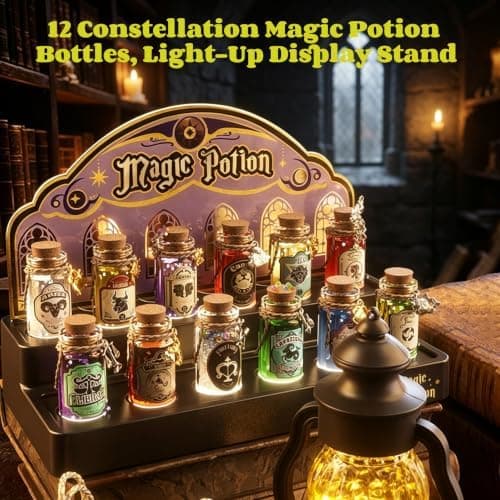 Magic Mix Potion Kit for barn 10+ Lysende Tåke Gryte Jenter Håndverksleke