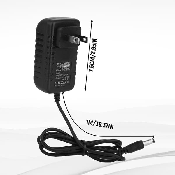 RC batteriladdare för 2.4V-12V NiMH/NiCd batteripaket