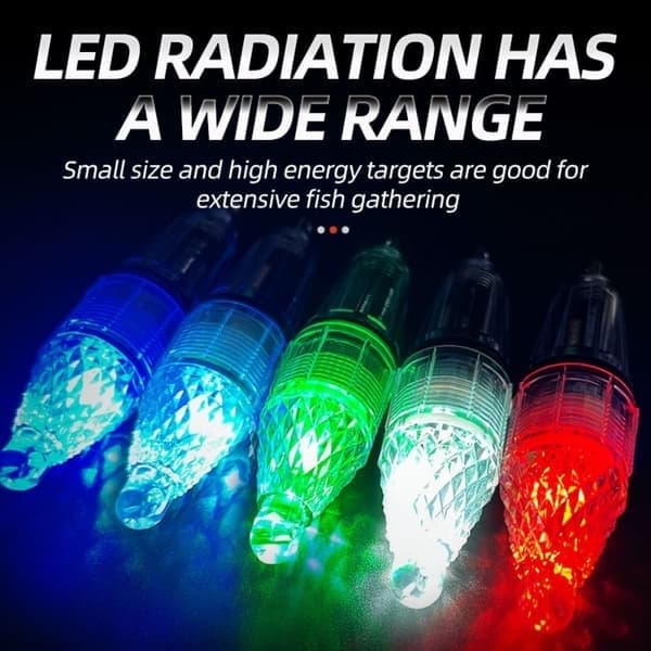 LED-fiskelampe agnlys, hvit, størrelse 12 cm white 12cm