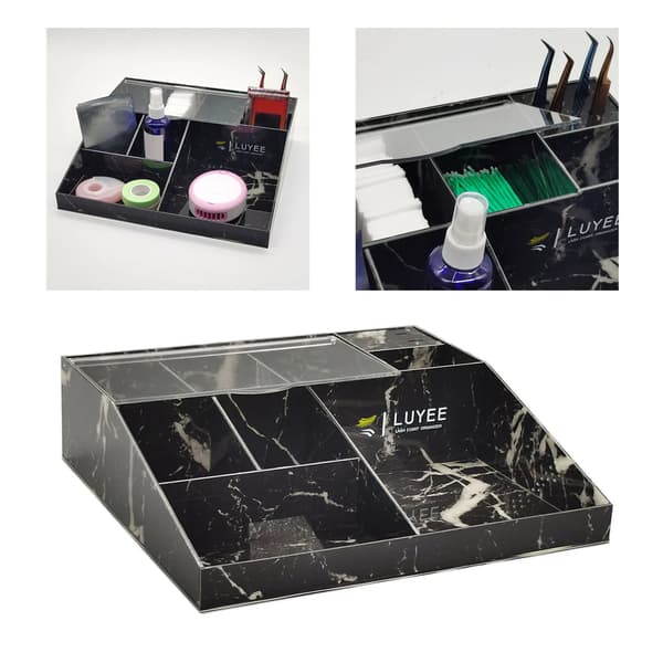Pincet holder opbevaring makeup børsteholder makeup organizer øjenvippe extensions tilbehør værktøj opbevaring displayboks