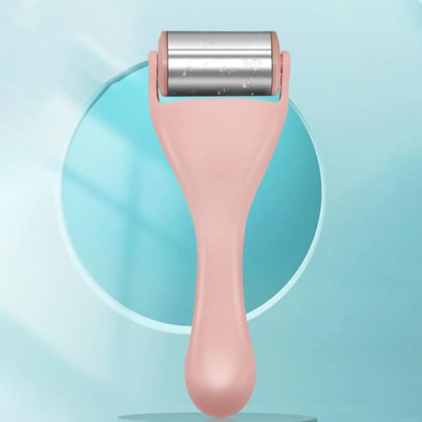 Rustfri stål Cool Lifting Ice Roller Massager til hudpleje