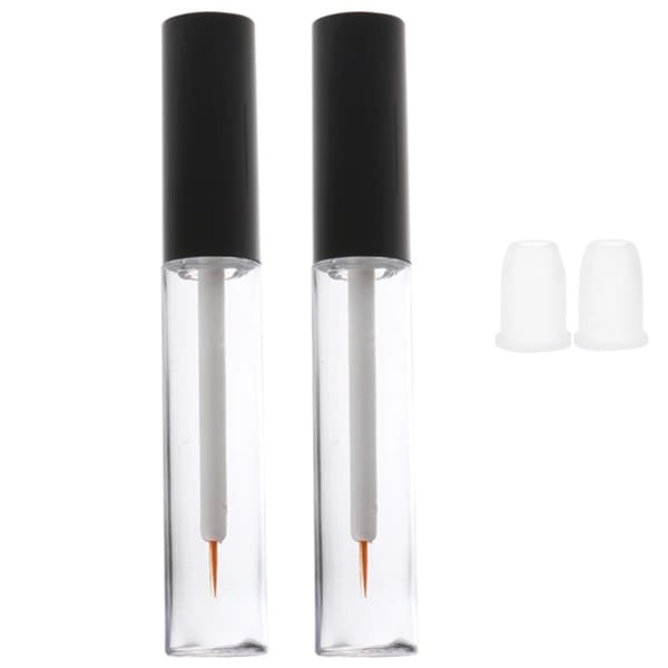 2 stk. 10 ml tom mascara-tube med børste/lipgloss/eyeliner-makeup