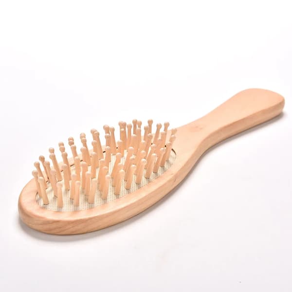 Hårvård & Skönhet SPA Massageapparat 1st Toppkvalitets Massagekam Trä Bambu Hårborstar