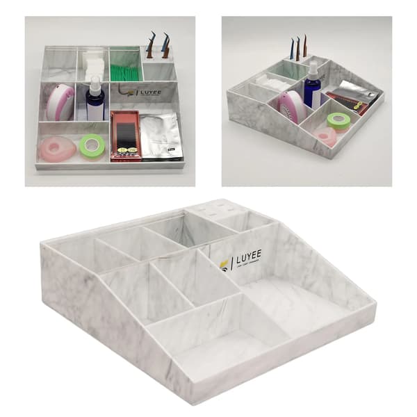 Pincet holder opbevaring makeup børsteholder makeup organizer øjenvippe extensions tilbehør værktøj opbevaring displayboks