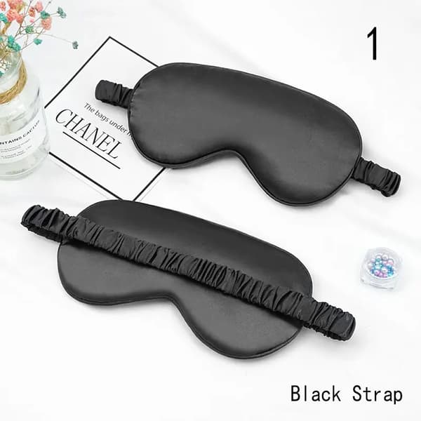1 st Ögonmask Sovmask Ögonlapp Blindfäll Solid Bärbar Ny Vila Avslappning Ögonskugga Mjuk Vadderad Vila Blindfäll