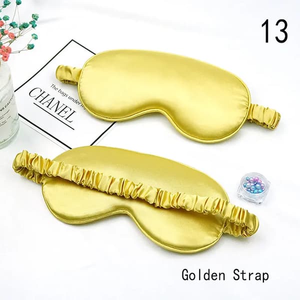 1 st Ögonmask Sovmask Ögonlapp Blindfäll Solid Bärbar Ny Vila Avslappning Ögonskugga Mjuk Vadderad Vila Blindfäll